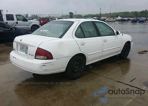 2001 Nissan Sentra Xe/Gxe z USA, uszkodzony, nr VIN 3N1CB51D31L496652